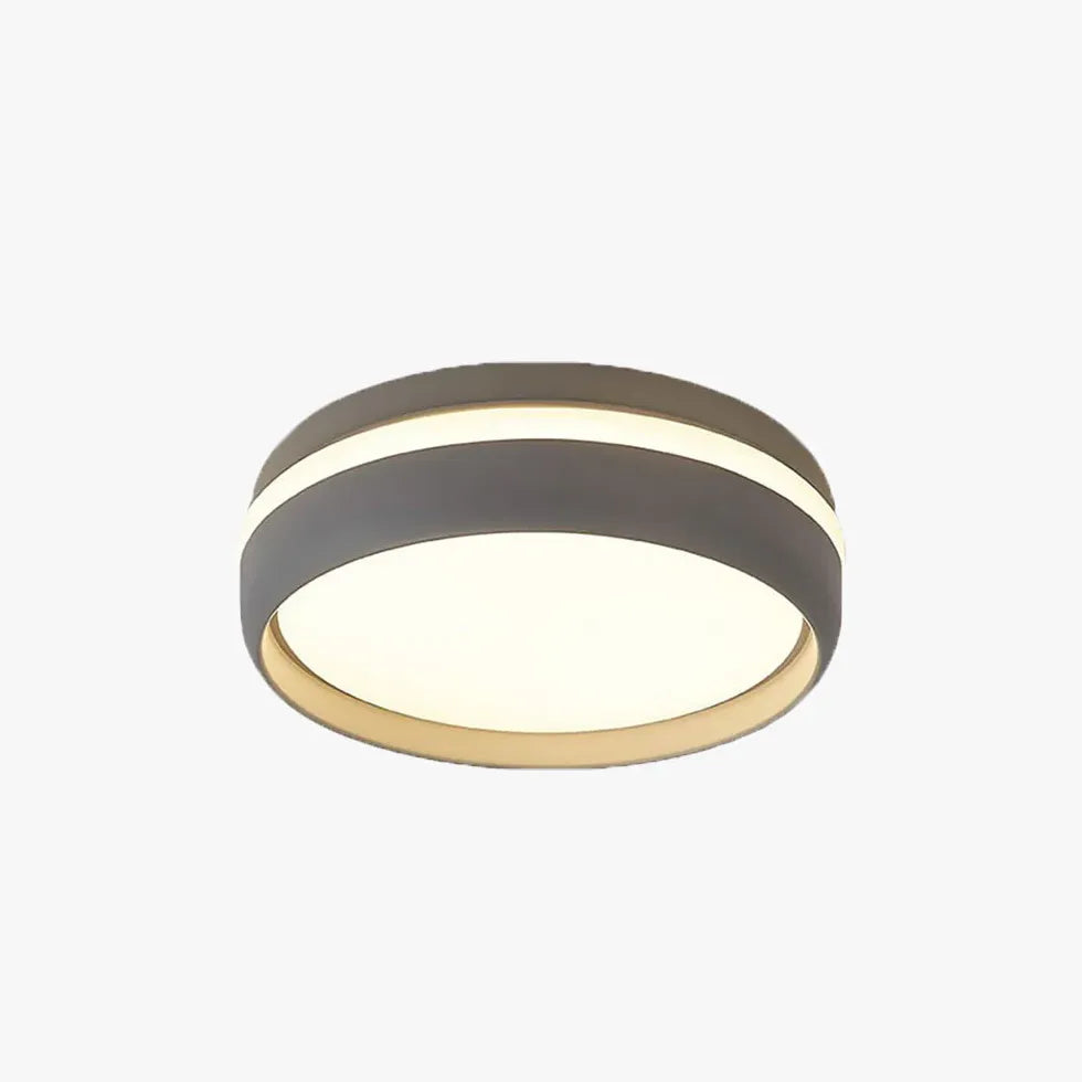 Plafoniera Moderna Tonda Due Colori Per Corridoio