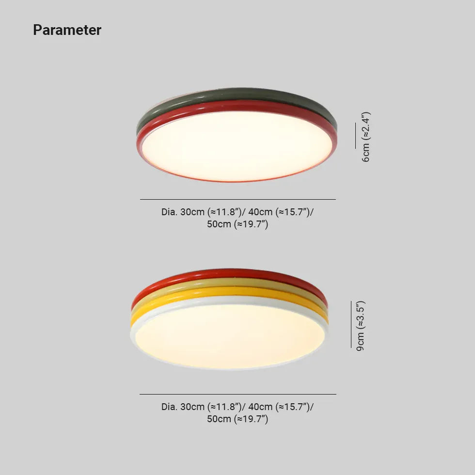 Lampada da soffitto colorata design moderno elegante