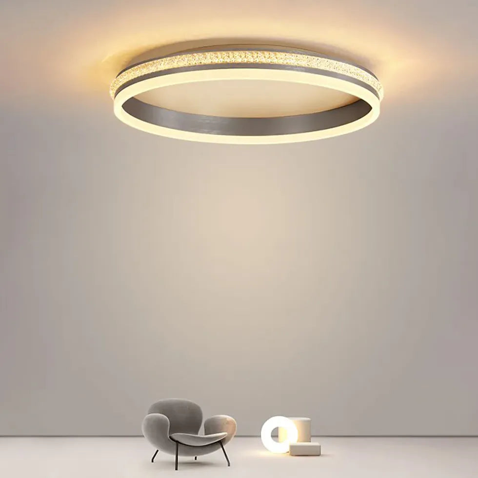 Lampadari Classici Dorati LED Rotondo Elegante