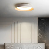 Dual-Tone Round Minimalist Ceiling Light