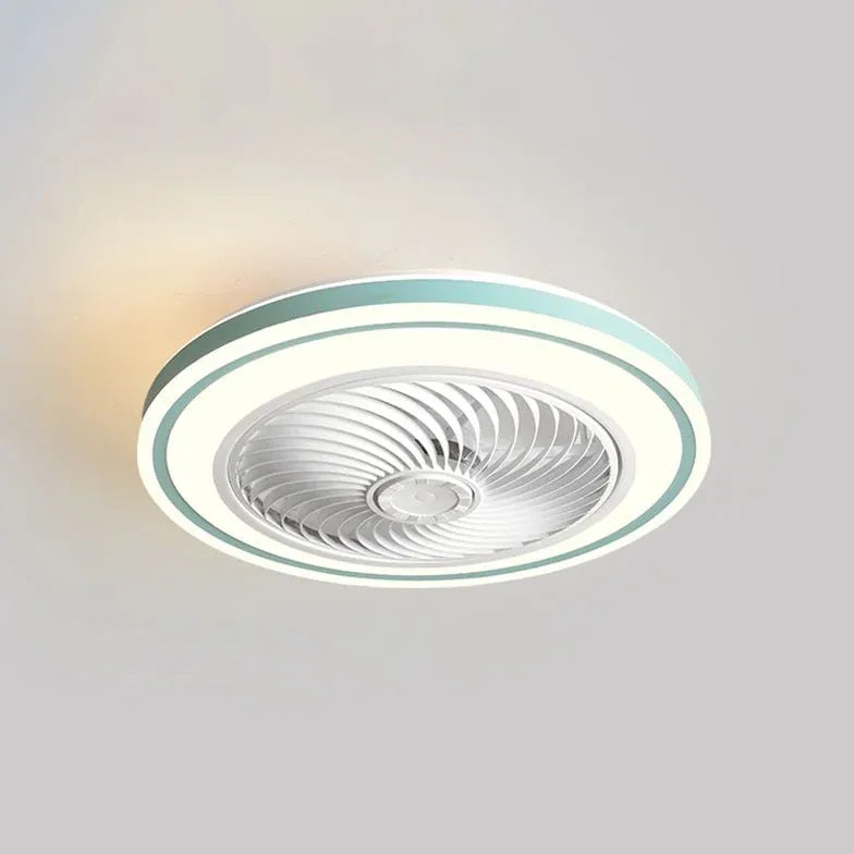 Round Indirect Ceiling Fan with Light