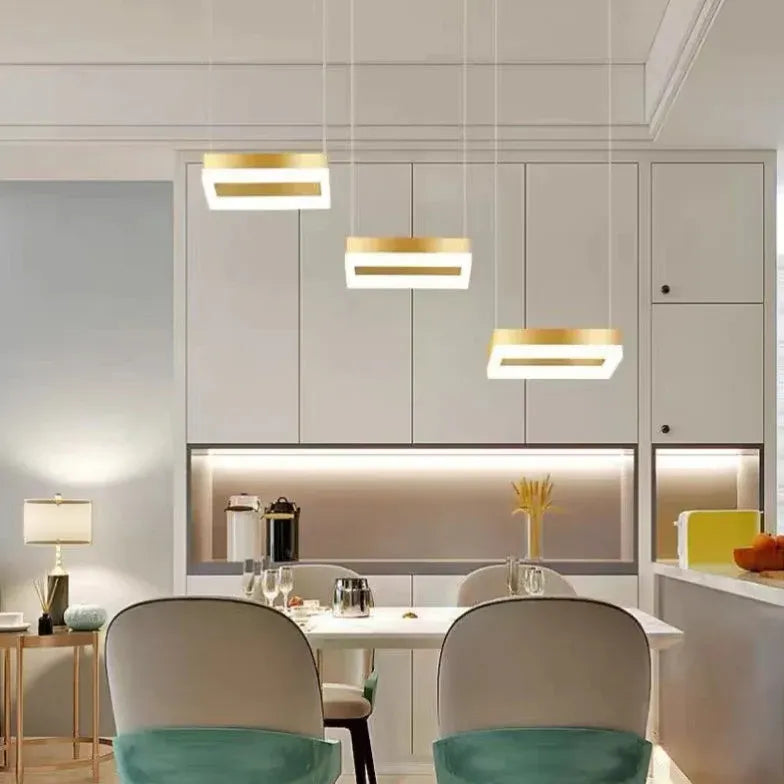 Lampadari Rettangolari Moderni Design Elegante e Funzionale