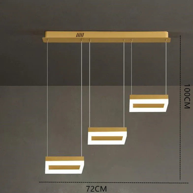 Lampadari Rettangolari Moderni Design Elegante e Funzionale