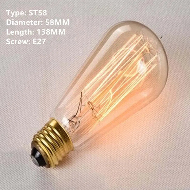 Transparent Ultra Bright LED Retro Light Bulb