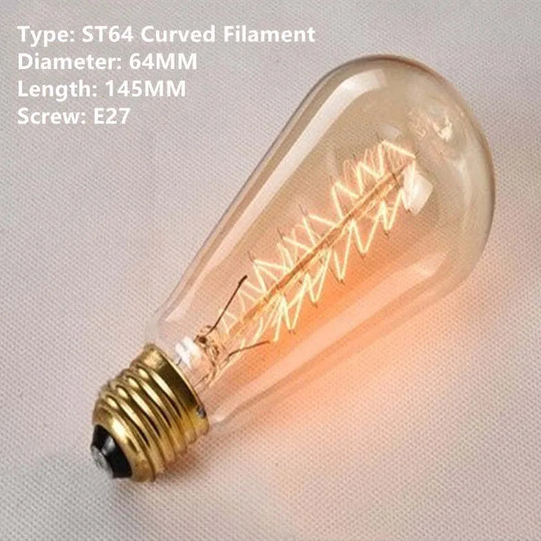 Transparent Ultra Bright LED Retro Light Bulb