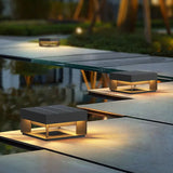 Waterproof Solar Square Outdoor Pillar Lights