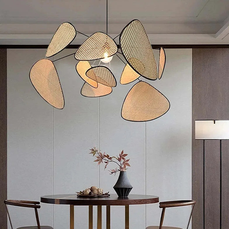 Lampadari da soffitto design in rattan irregolare