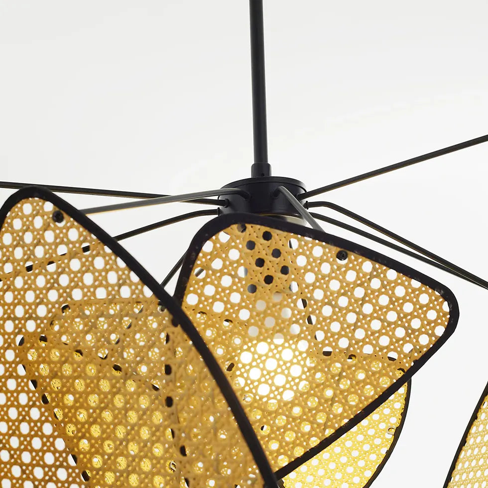 Lampadari da soffitto design in rattan irregolare