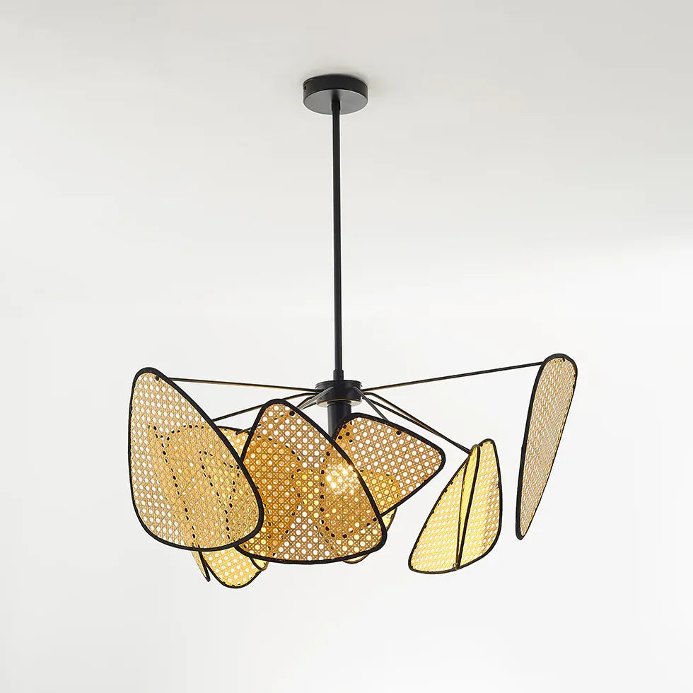 Lampadari da soffitto design in rattan irregolare