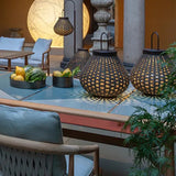 Lampade da Terra Etniche Intrecci di Rattan