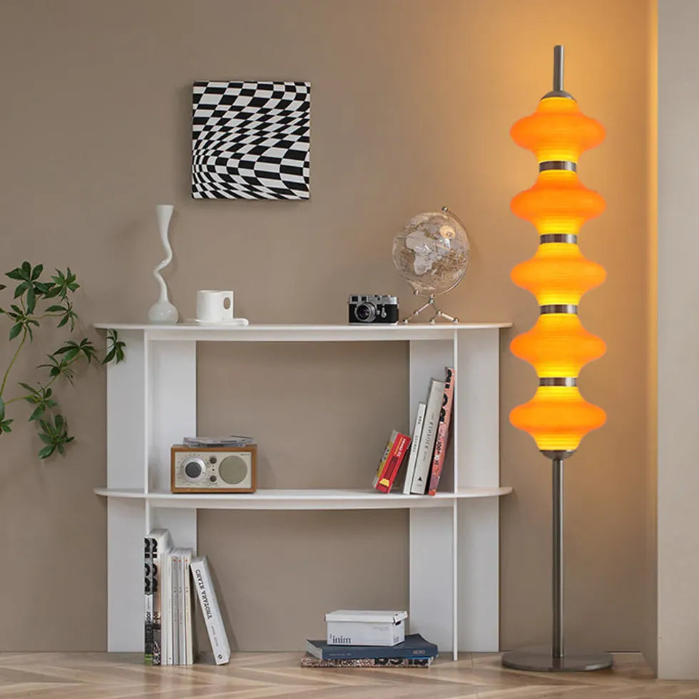 Lampada a pavimento decorativa moderna multi-palla