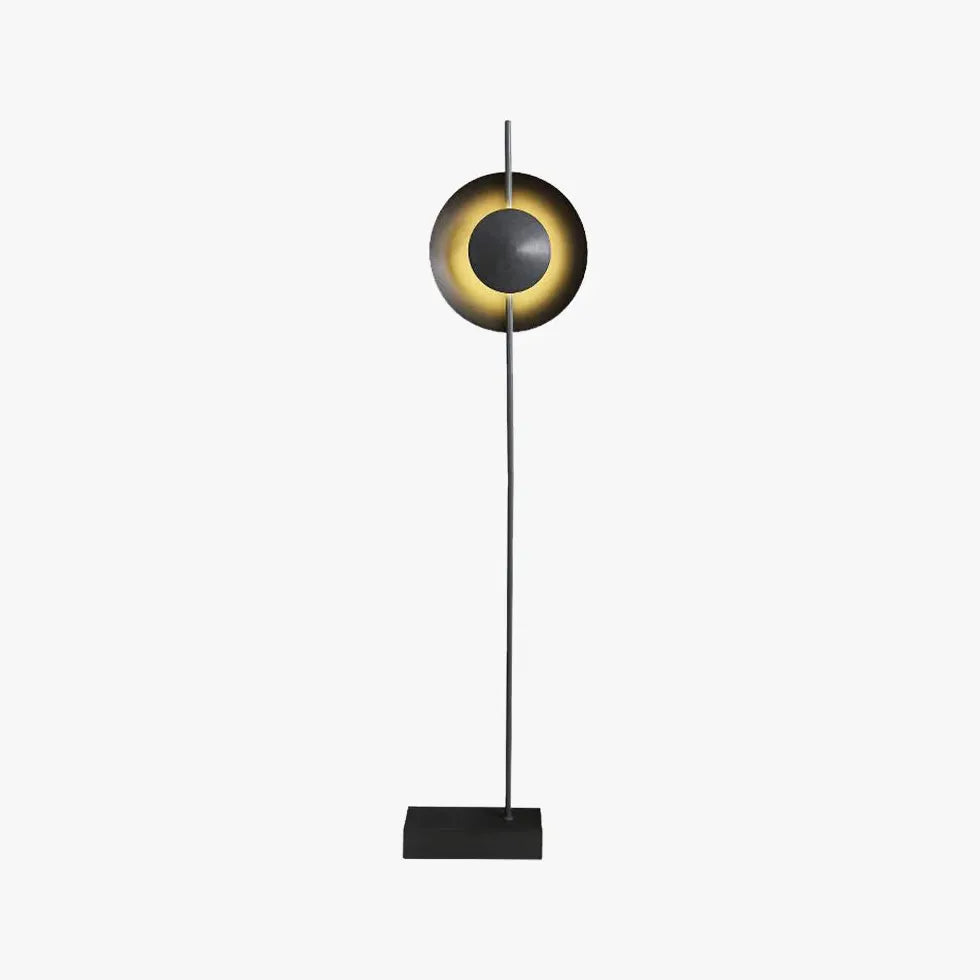 Anello a led rotondo lampada da pavimento moderna minimalista