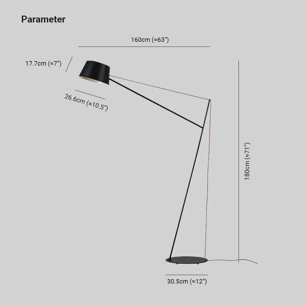 Lampada moderna plug-in plug-in nera piegabile