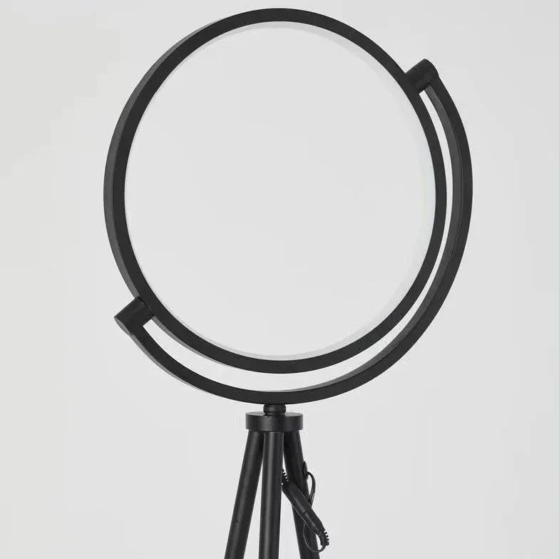 Minimalist Ring Tripod Floor Lamp