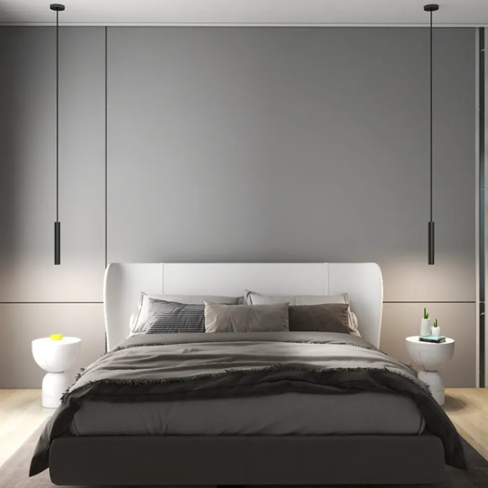 Lampadari Moderni a Sospensione Led Stile Nero