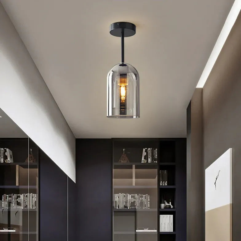 Inverted Wine Glass Pendant Lights