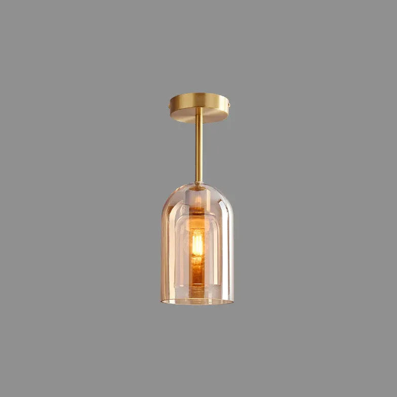 Inverted Wine Glass Pendant Lights