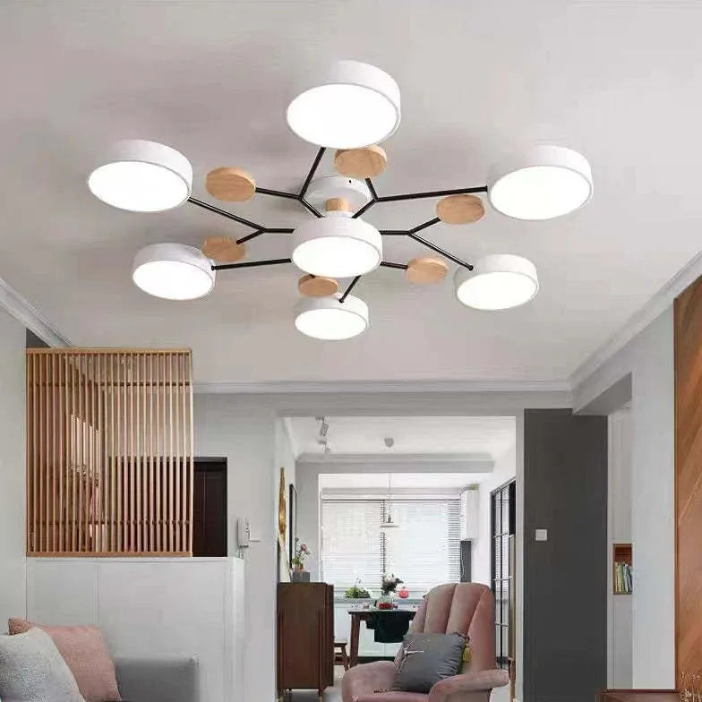 Lampadari da soggiorno a led Design Branché Moderno