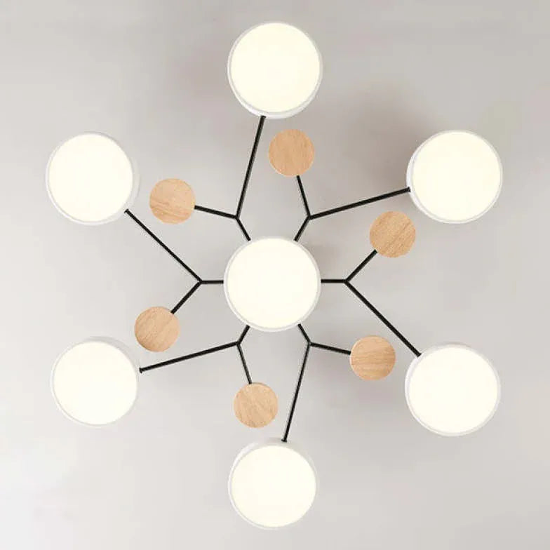 Lampadari da soggiorno a led Design Branché Moderno