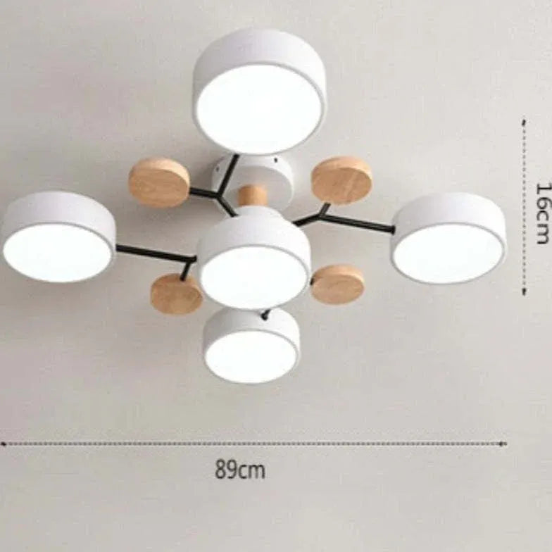 Lampadari da soggiorno a led Design Branché Moderno