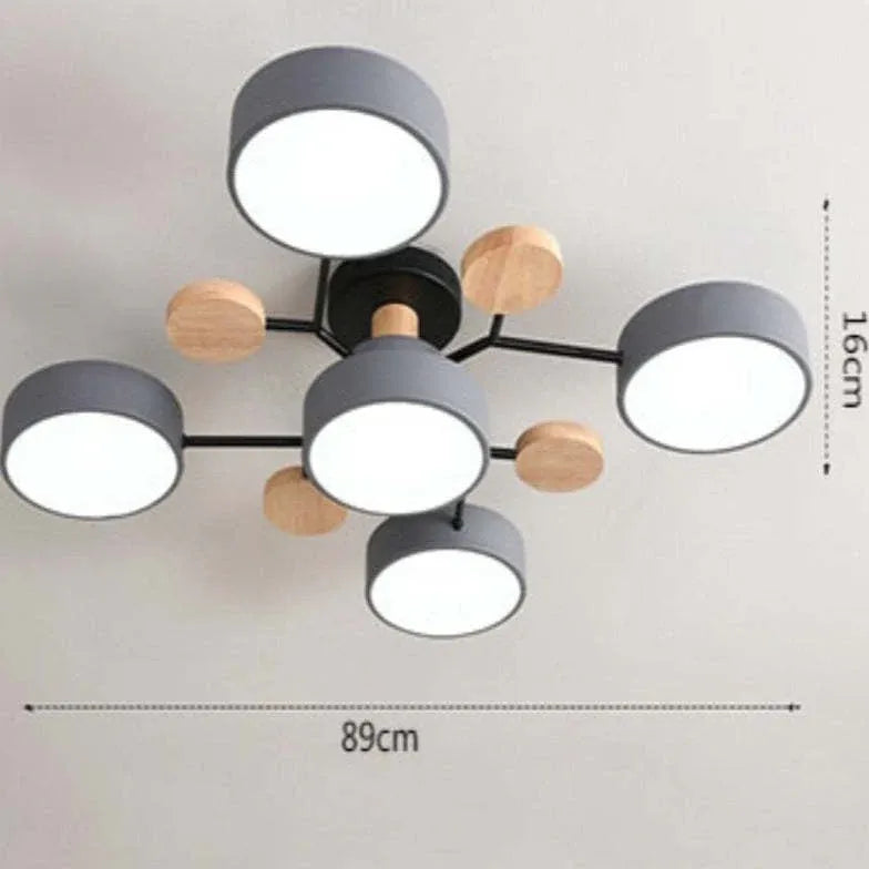 Lampadari da soggiorno a led Design Branché Moderno