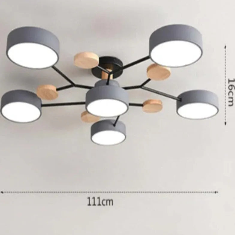 Lampadari da soggiorno a led Design Branché Moderno