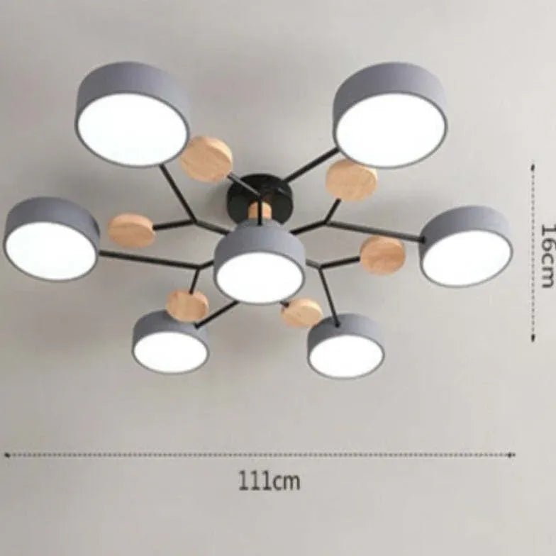 Lampadari da soggiorno a led Design Branché Moderno