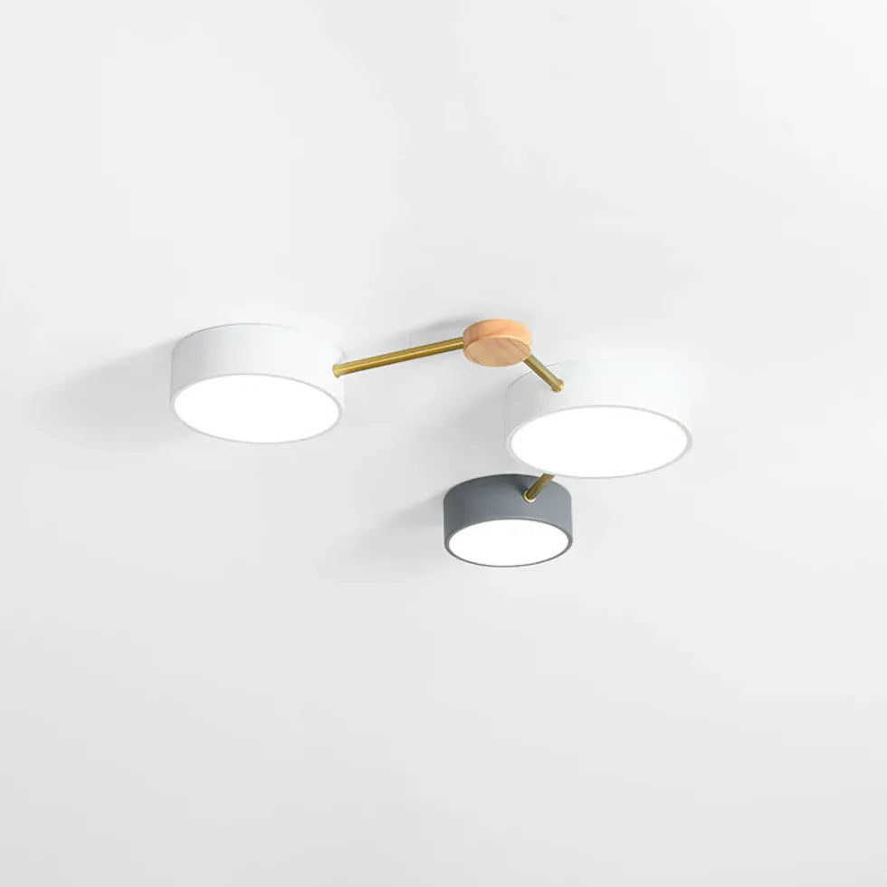 Plafoniera Soffitto Camera da Letto Design Multilampada