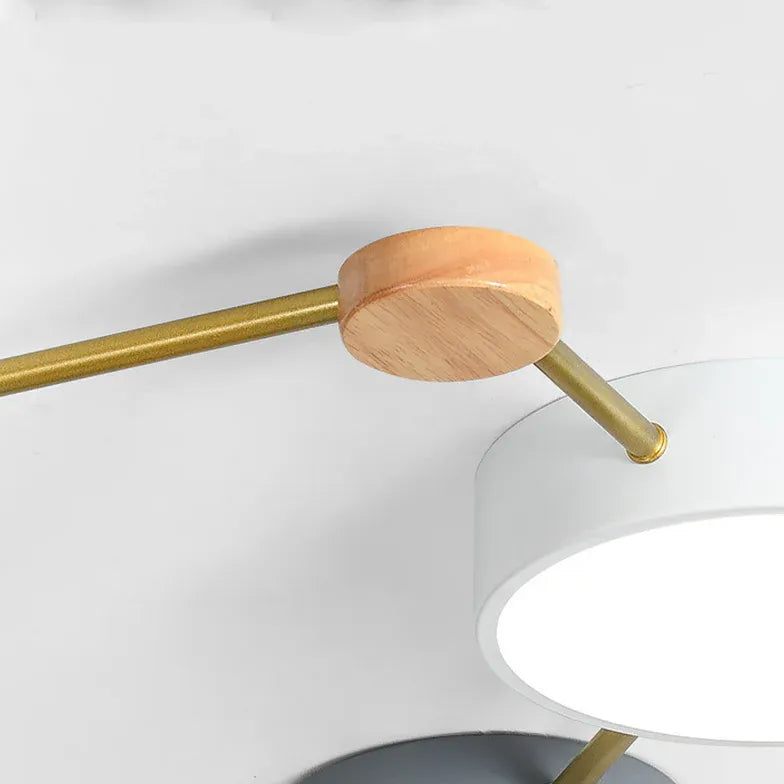 Plafoniera Soffitto Camera da Letto Design Multilampada