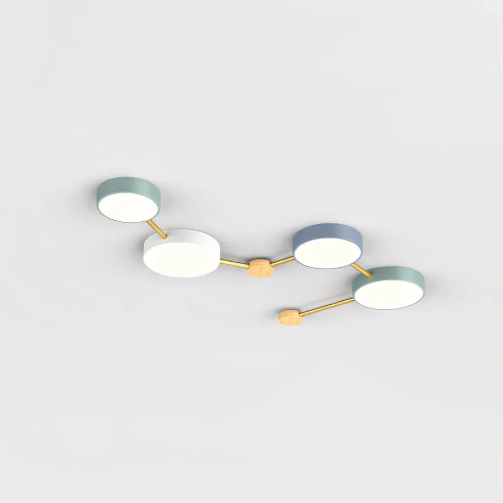 Plafoniera Soffitto Camera da Letto Design Multilampada