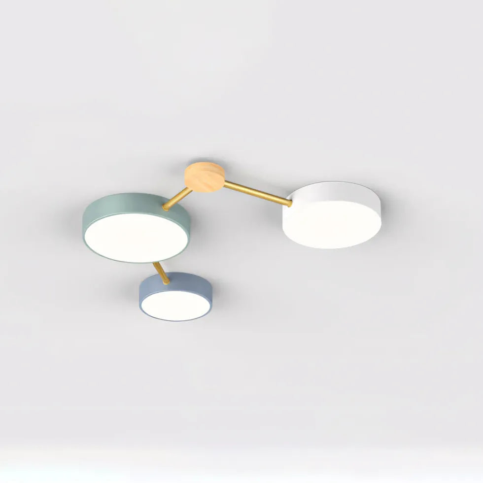 Plafoniera Soffitto Camera da Letto Design Multilampada