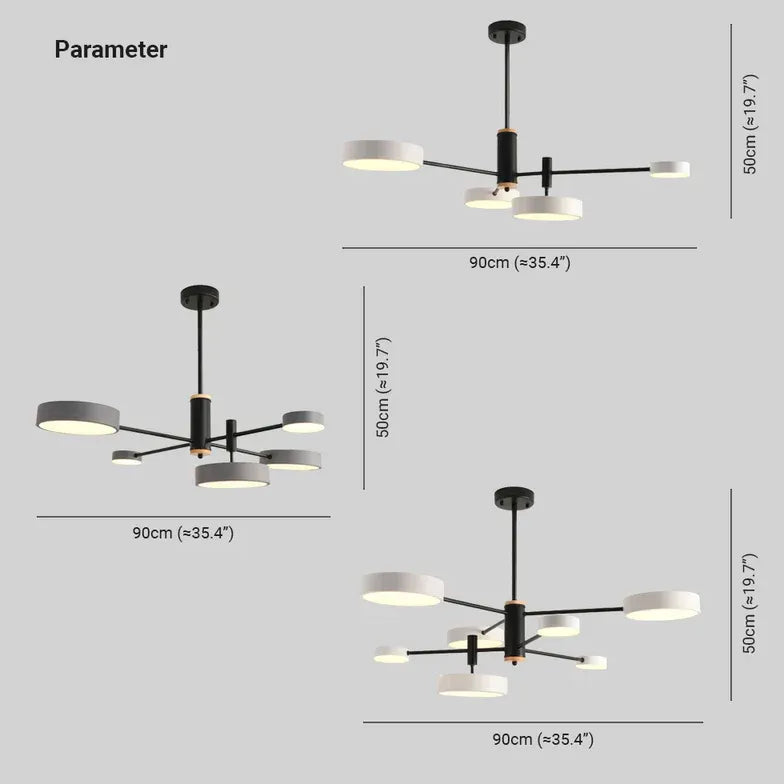 Lampadari di designer Moderni illuminazione minimalista LED