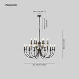 Lampadario Sala Moderno Led Elegante Design Nero