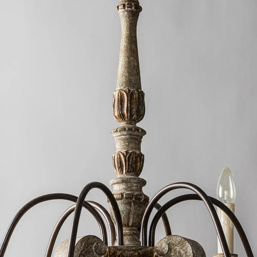 Lampadari a candelabro moderni elegante sei luci