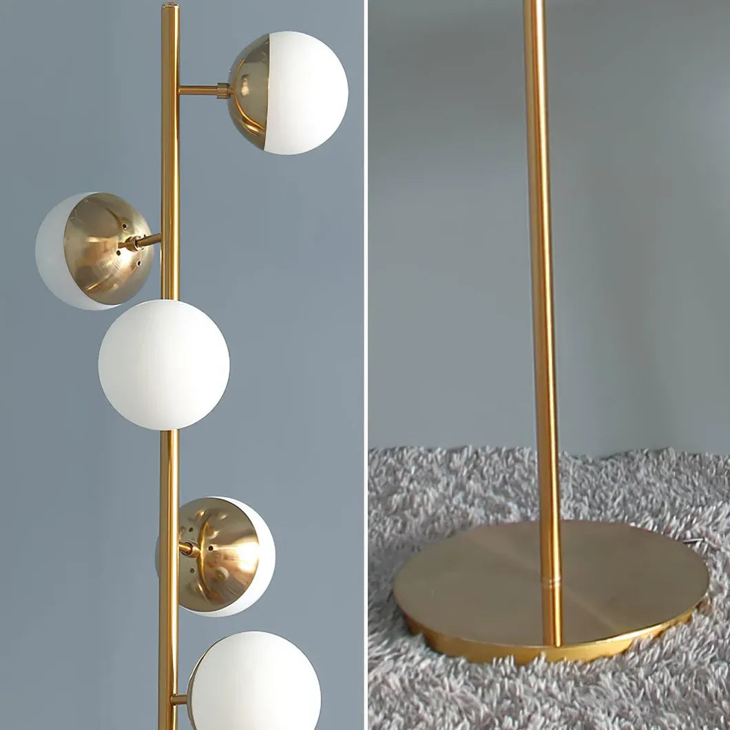 Sfera a tre teste lampada da tavolo moderna