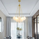 Lampadario a Palloncino in Vetro per Soggiorno