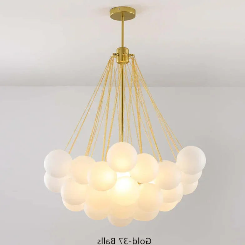 Lampadario a Palloncino in Vetro per Soggiorno