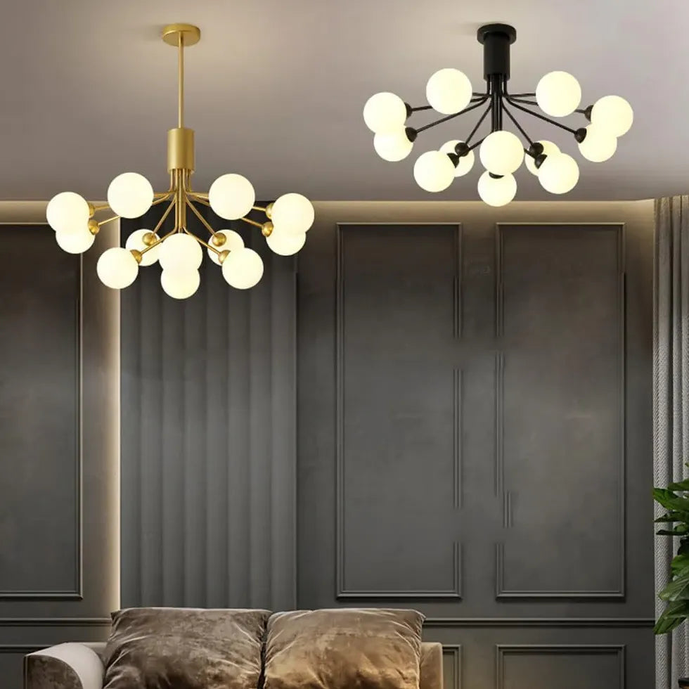 Lampadari per salotti moderni con illuminazione LED