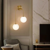 Lampadari da muro design moderno in ottone