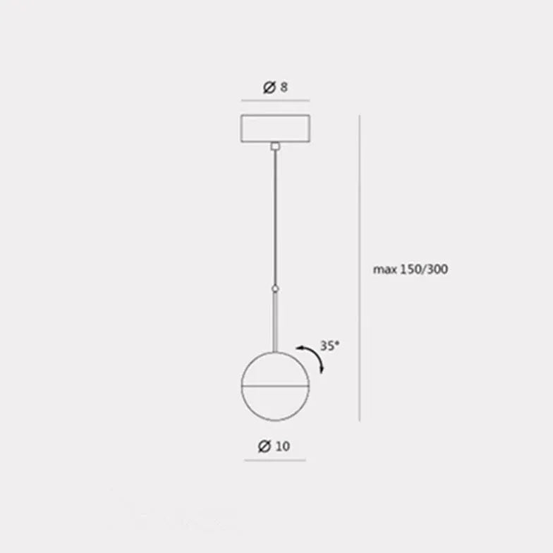 Lampadario sospensione moderno led vetro e metallo