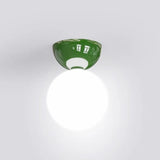 Plafoniera da Soffitto per Corridoio in Vetro Lucido