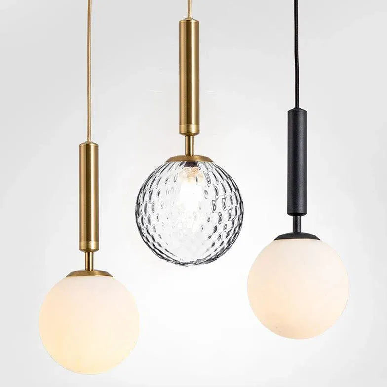 Lampadari per camere moderne Design in vetro