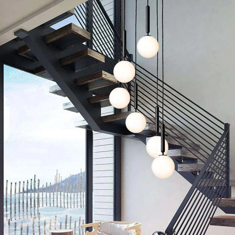 Lampadari per camere moderne Design in vetro