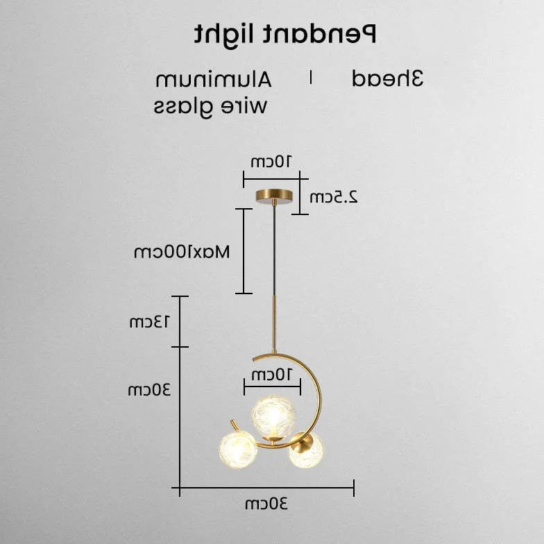 Lampadario Sfere Bianche Design Elegante e Moderno