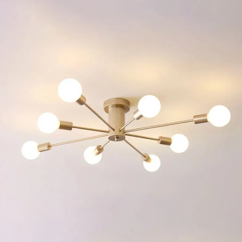 Light Industry Wind LED Flush Ceiling Lights