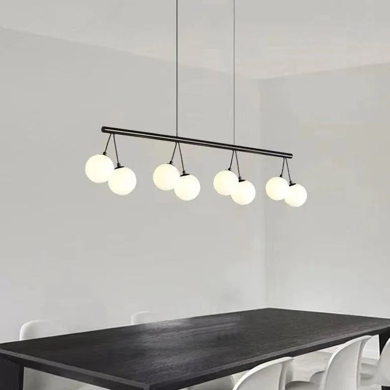 Lampadari Moderni Nero Elegante Design Minimalista