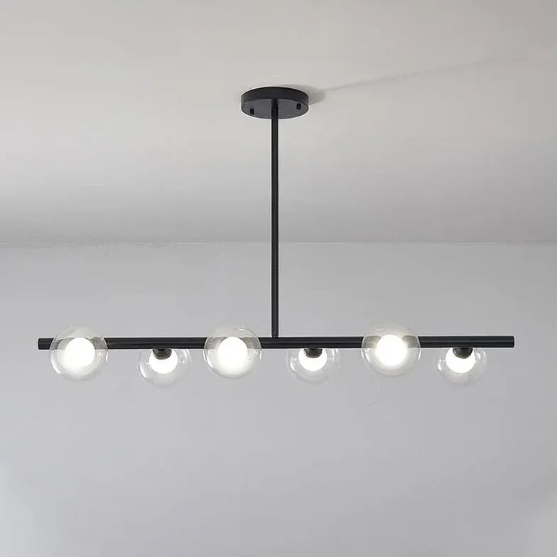 Lampadario per cucina moderno lungo a bolle