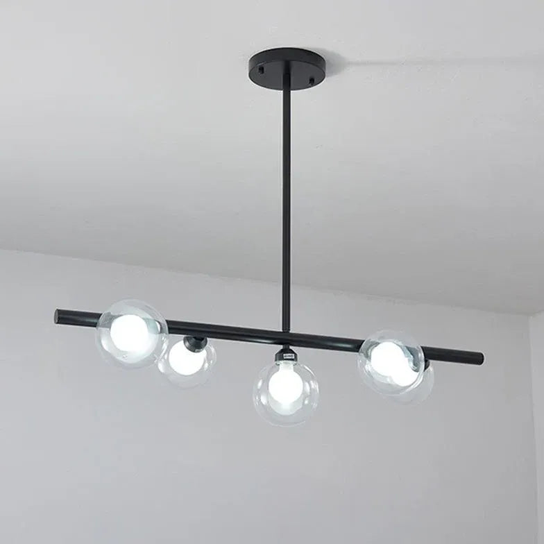 Lampadario per cucina moderno lungo a bolle