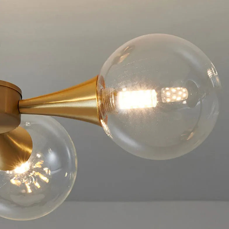 Lampadari a sfera bianchi design elegante