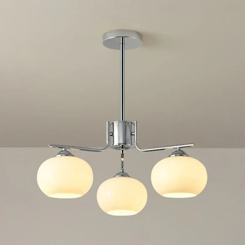 Lampadari per saloni classici in vetro multibraccio